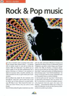 Couverture du produit · PG147 - Rock et Pop Music