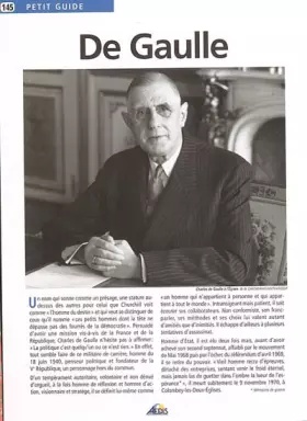Couverture du produit · PG145 - De Gaulle
