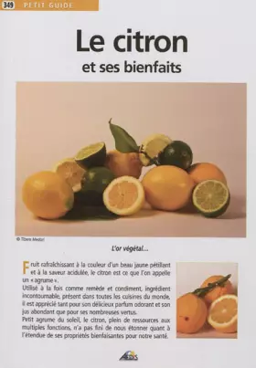 Couverture du produit · Le citron et ses bienfaits