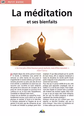 Couverture du produit · PG420 - La Méditation
