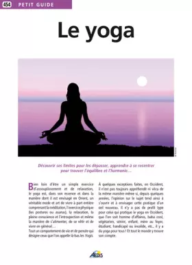 Couverture du produit · Le yoga