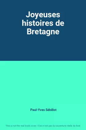 Couverture du produit · Joyeuses histoires de Bretagne