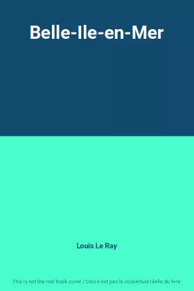 Couverture du produit · Belle-Ile-en-Mer