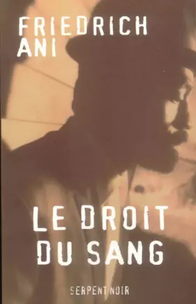 Couverture du produit · Droit du sang
