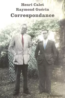 Couverture du produit · Correspondance 1938-1955