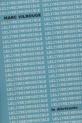 Couverture du produit · Le livre impossible