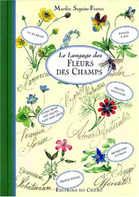 Couverture du produit · Le langage des fleurs des champs