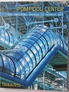 Couverture du produit · Centre pompidou. musee national d'art moderne (version anglaise)
