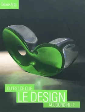 Couverture du produit · Qu'est-ce que le design aujourd'hui ?