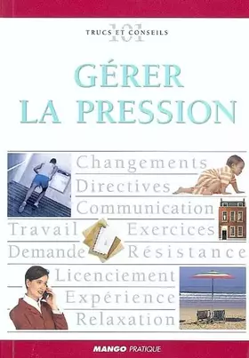 Couverture du produit · GERER LA PRESSION