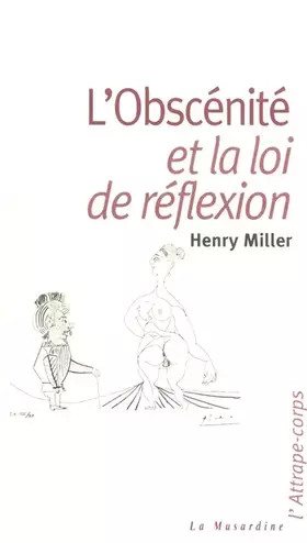 Couverture du produit · L'obscenite et la loi de réflexion