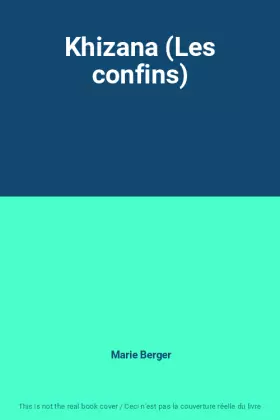 Couverture du produit · Khizana (Les confins)