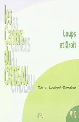 Couverture du produit · Loups et droit