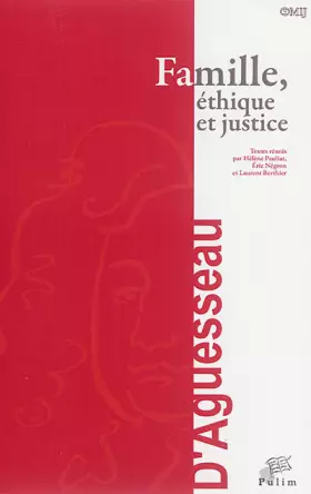Couverture du produit · Famille, éthique et justice