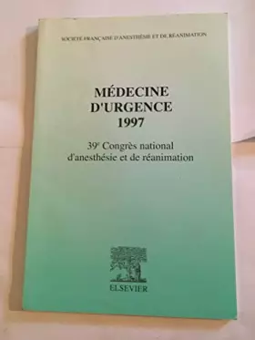 Couverture du produit · Medecine d'urgence 1997