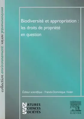 Couverture du produit · BIODIVERSITE ET APPROPRIATION