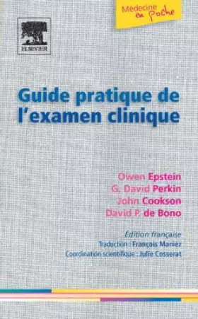 Couverture du produit · Guide pratique de l'examen clinique
