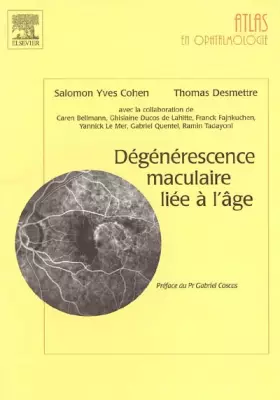 Couverture du produit · Dégénérescence maculaire liée à l'âge