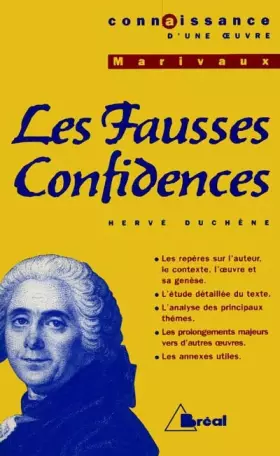 Couverture du produit · Fausses confidences- marivaux
