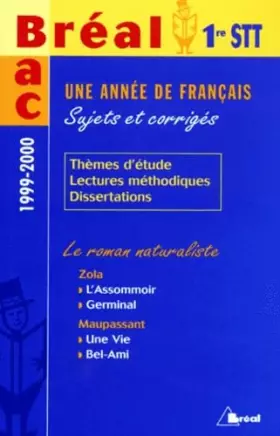 Couverture du produit · Bréal Bac - Première STT