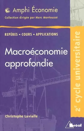 Couverture du produit · Macroéconomie approfondie