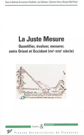 Couverture du produit · La juste mesure