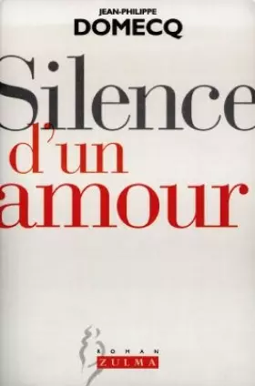 Couverture du produit · Silence d'un amour