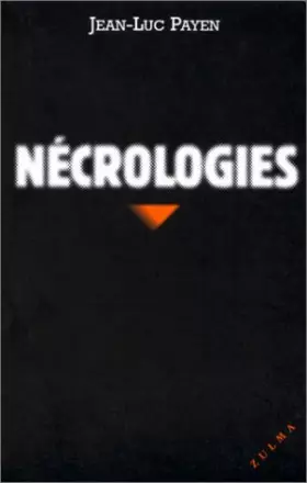 Couverture du produit · Nécrologies