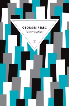 Couverture du produit · Perec/rinations