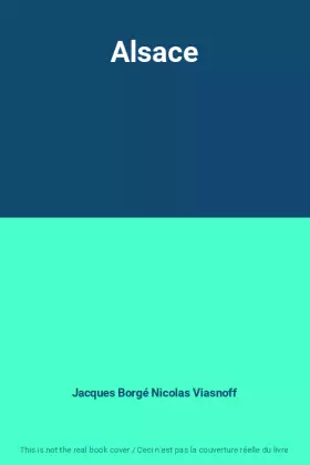 Couverture du produit · Alsace