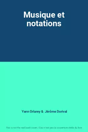 Couverture du produit · Musique et notations