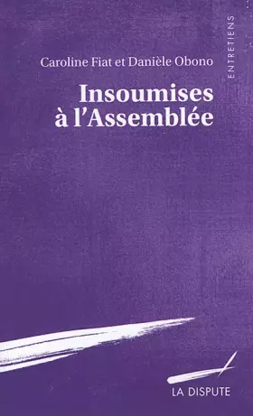 Couverture du produit · Insoumises à l'assemblée