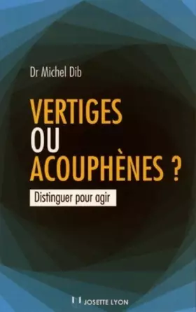 Couverture du produit · Vertiges ou acouphènes ?