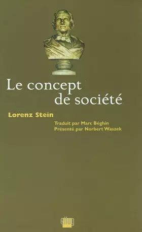 Couverture du produit · Le concept de societe