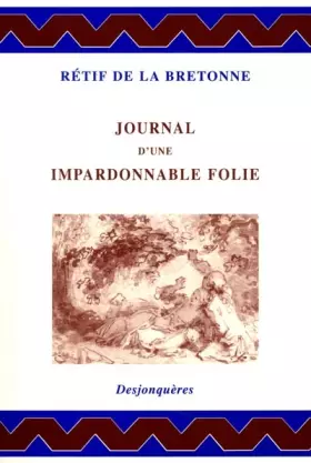 Couverture du produit · Journal d'une impardonnable folie