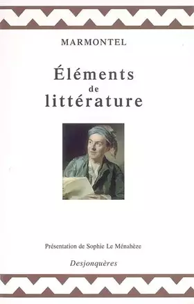 Couverture du produit · Eléments de littérature