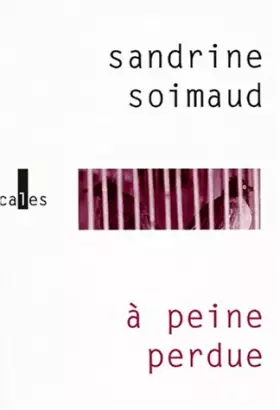 Couverture du produit · A peine perdue