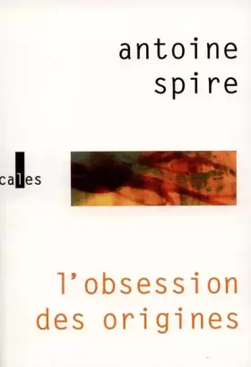 Couverture du produit · L'obsession des origines
