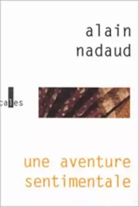 Couverture du produit · Une aventure sentimentale
