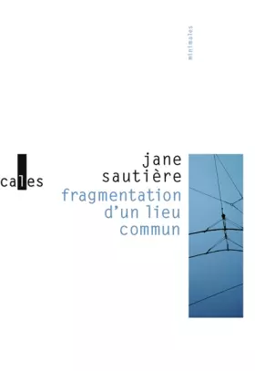 Couverture du produit · Fragmentation d'un lieu commun