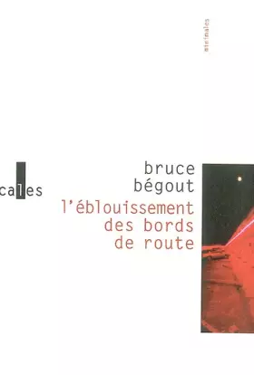 Couverture du produit · L'Eblouissement des bords de route