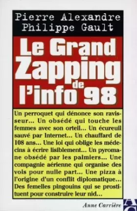 Couverture du produit · Le grand zapping de l'info 98