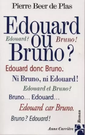 Couverture du produit · Édouard ou Bruno ?
