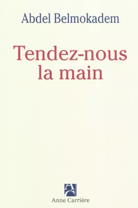 Couverture du produit · Tendez-nous la main