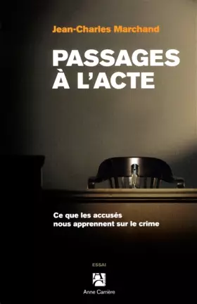 Couverture du produit · Passages à l'acte