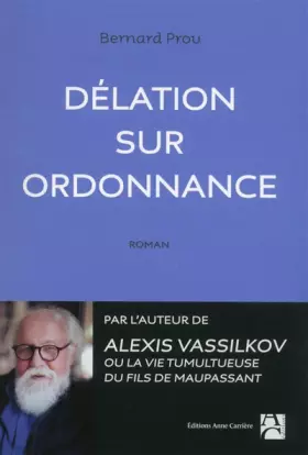 Couverture du produit · Délation sur ordonnance