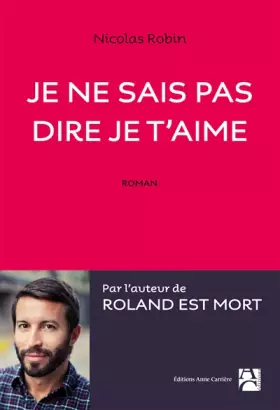 Couverture du produit · Je ne sais pas dire je t'aime