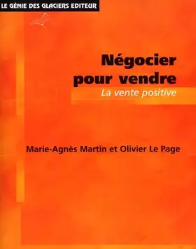 Couverture du produit · Négocier pour vendre