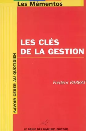 Couverture du produit · Les clés de la gestion