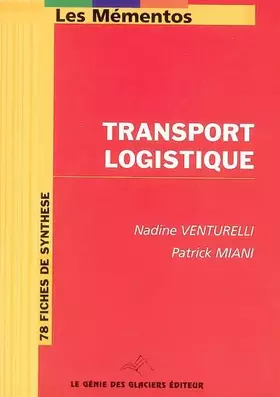 Couverture du produit · Transport Logistique